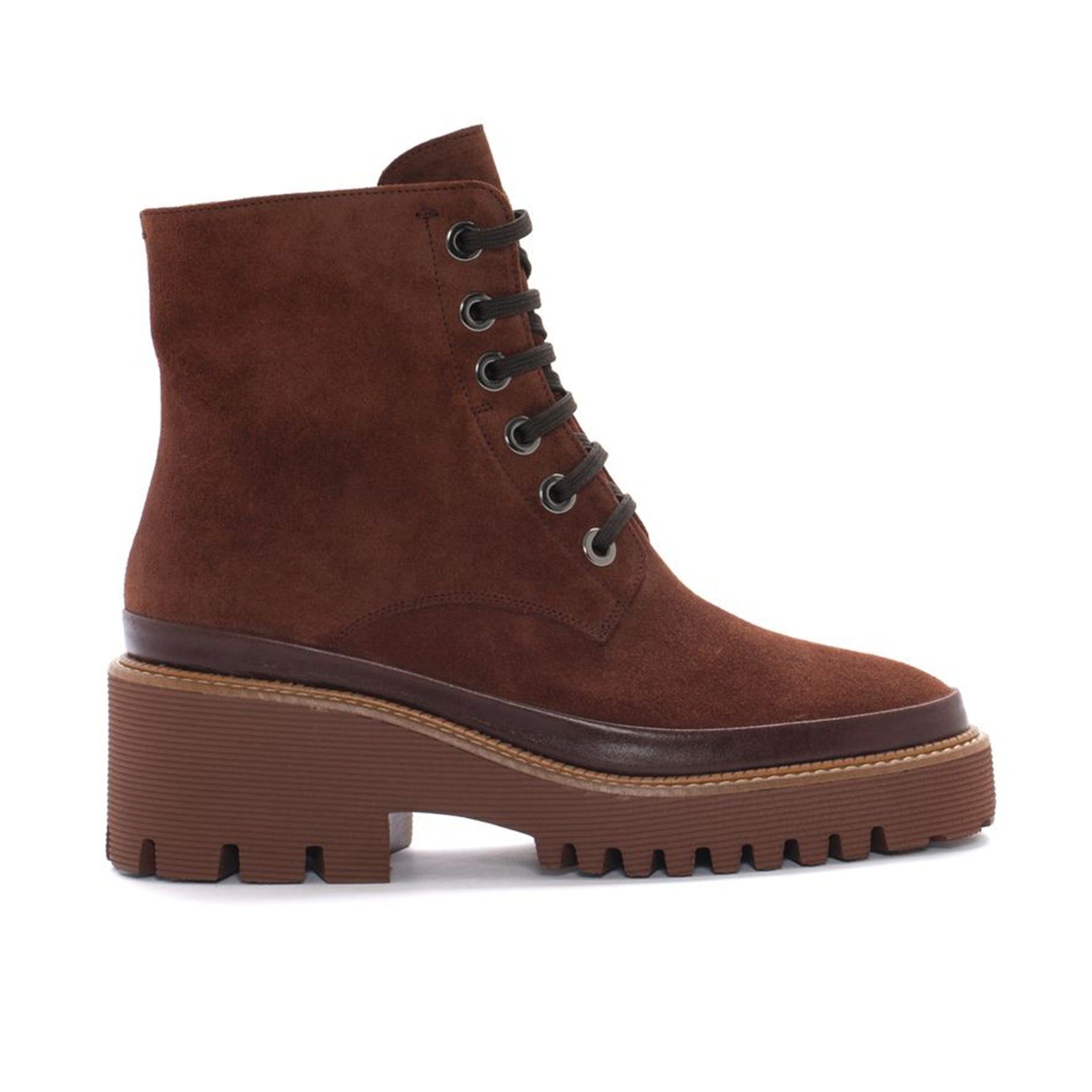 BOTIN PLATAFORMA CARMEN VELOUR BRANDY