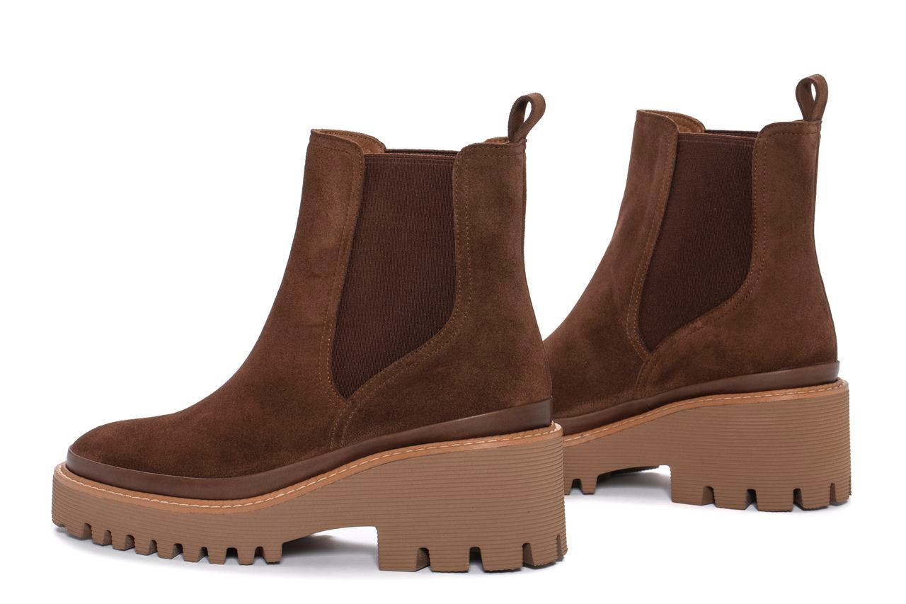 BOTIN PLATAFORMA CARMEN VELOUR EBANO