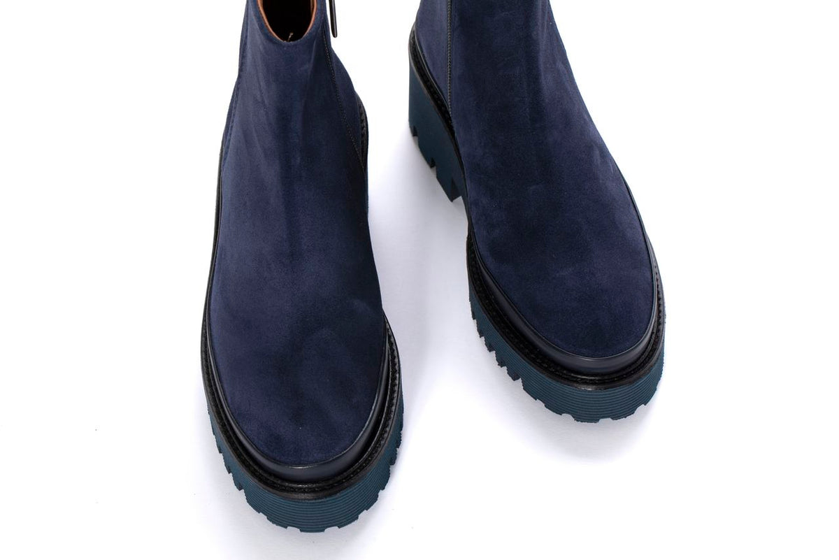 CARMEN VELOUR OCEANO PLATFORM BOOTY