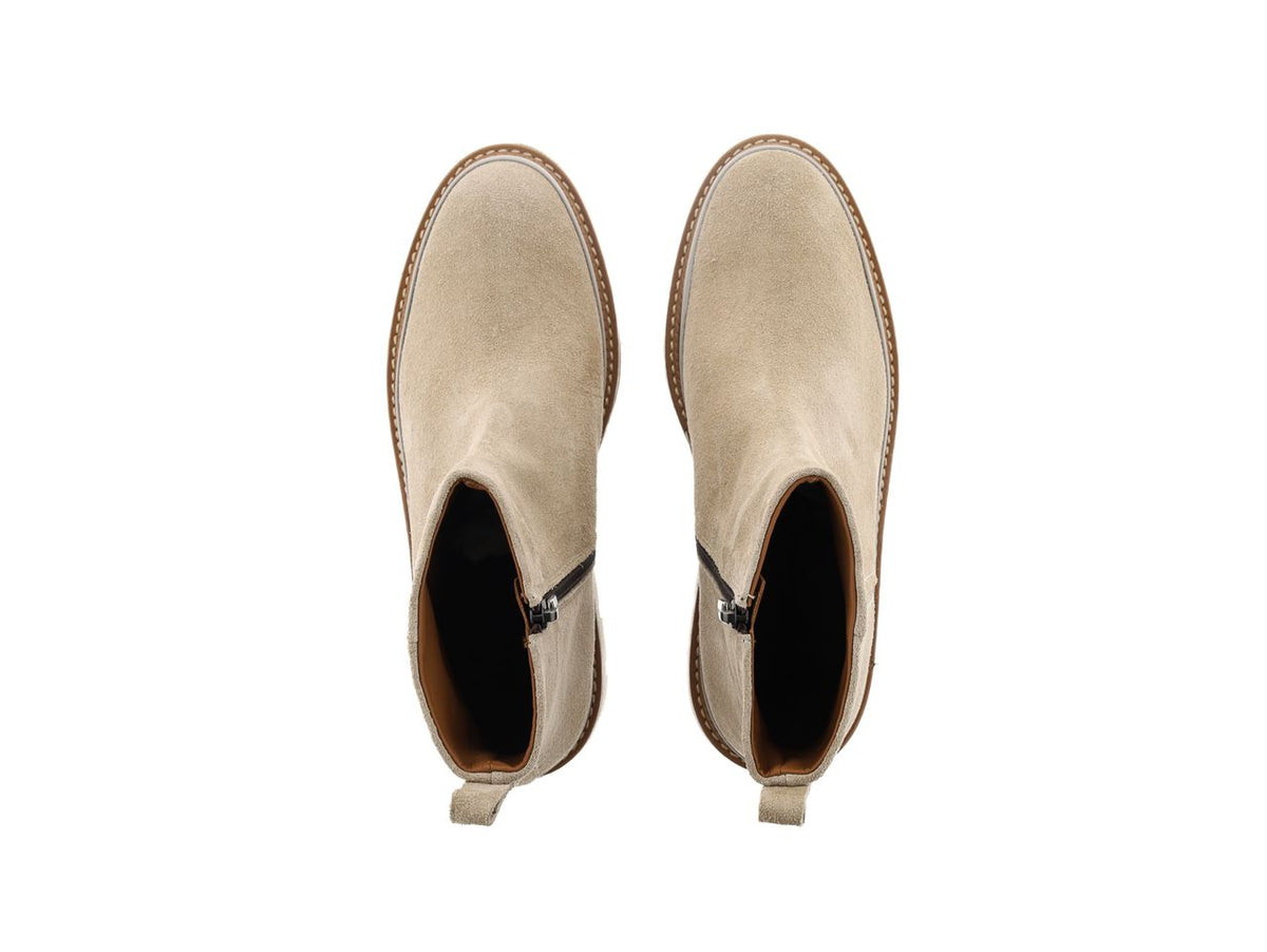 BOTIN PLATAFORMA CARMEN VELOUR CORDA