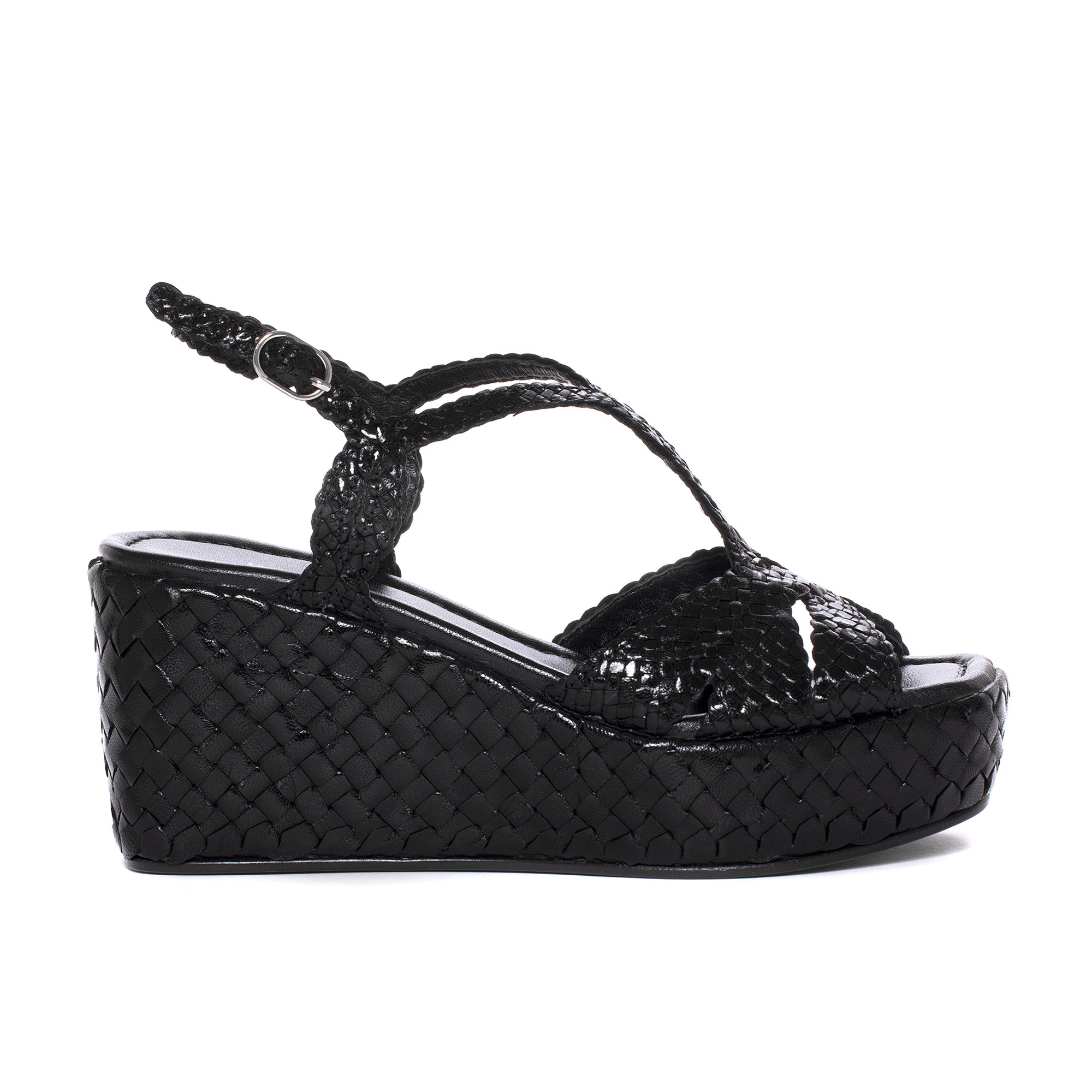 Ankara Zapatos Pons Quintana Rebajas ANKARA BLACK PLATFORM SANDAL