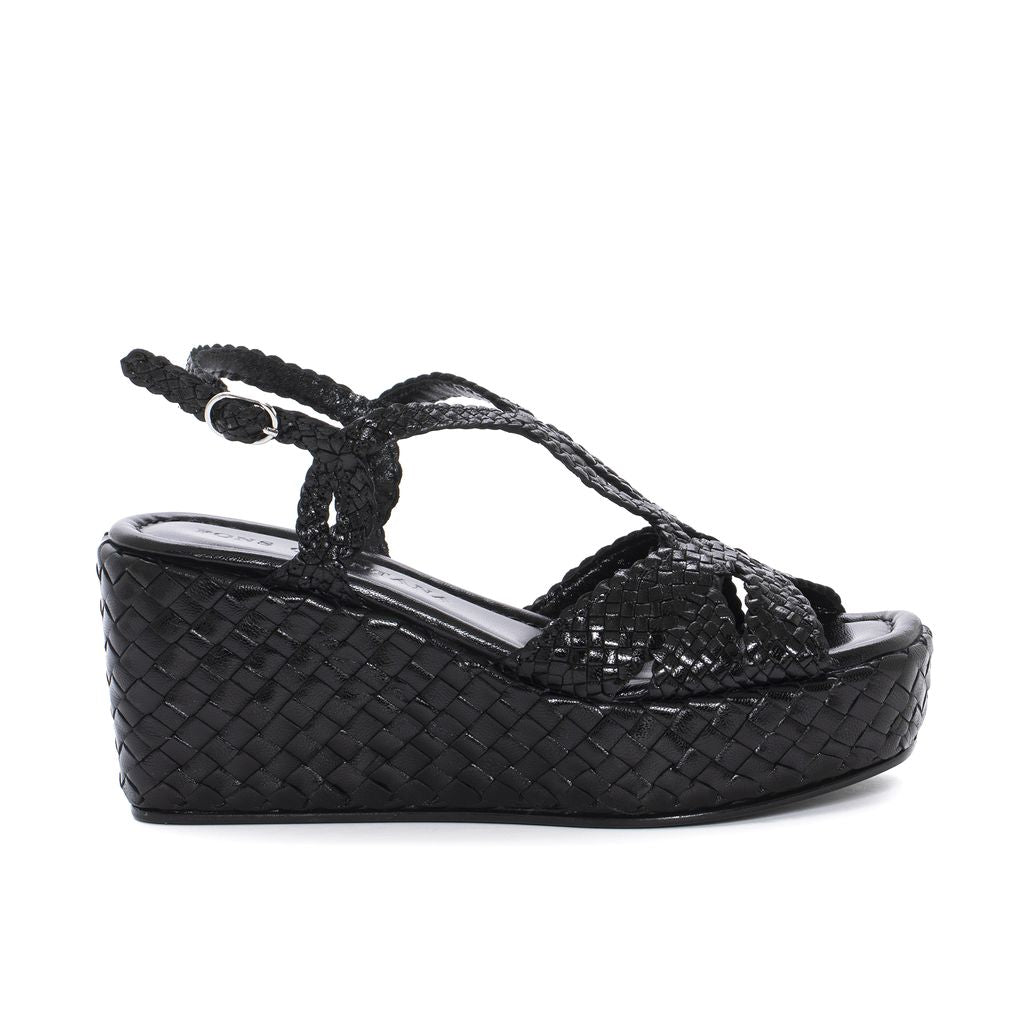 SANDALIA PLATAFORMA ANKARA NEGRO