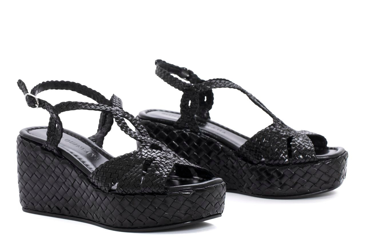 SANDALIA PLATAFORMA ANKARA NEGRO