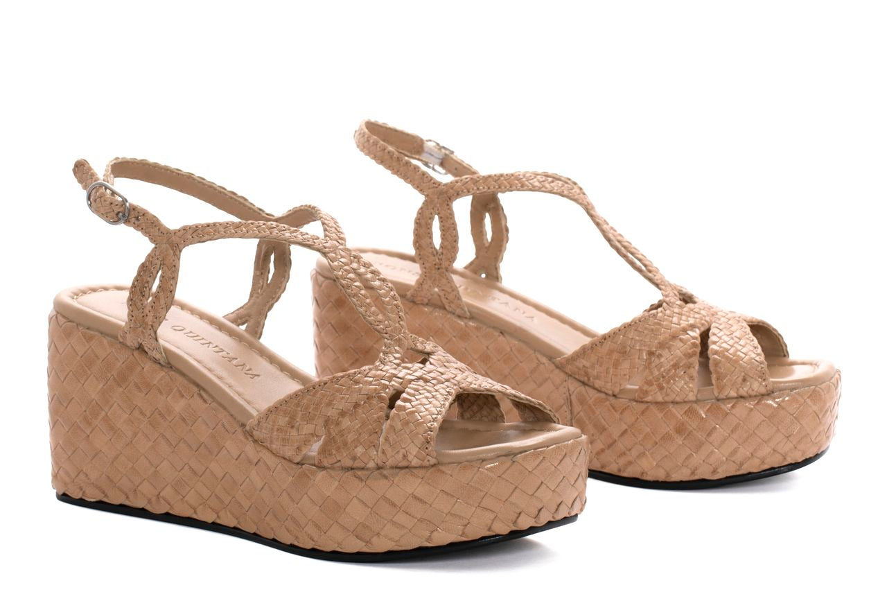 SANDALIA PLATAFORMA ANKARA TAUPE