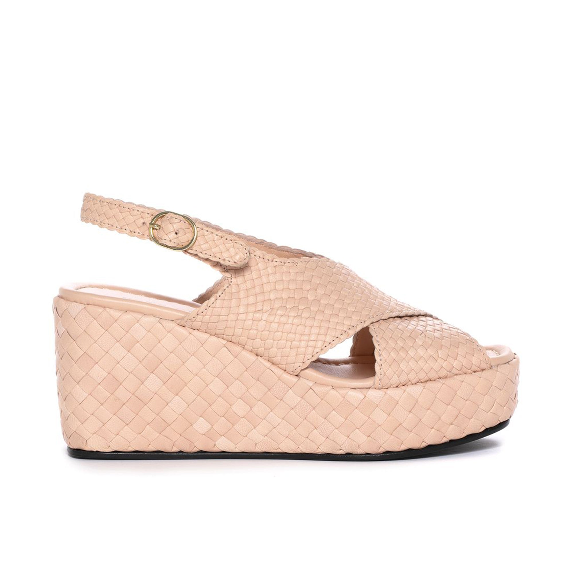 SANDALIA PLATAFORMA ANKARA WET NUDE