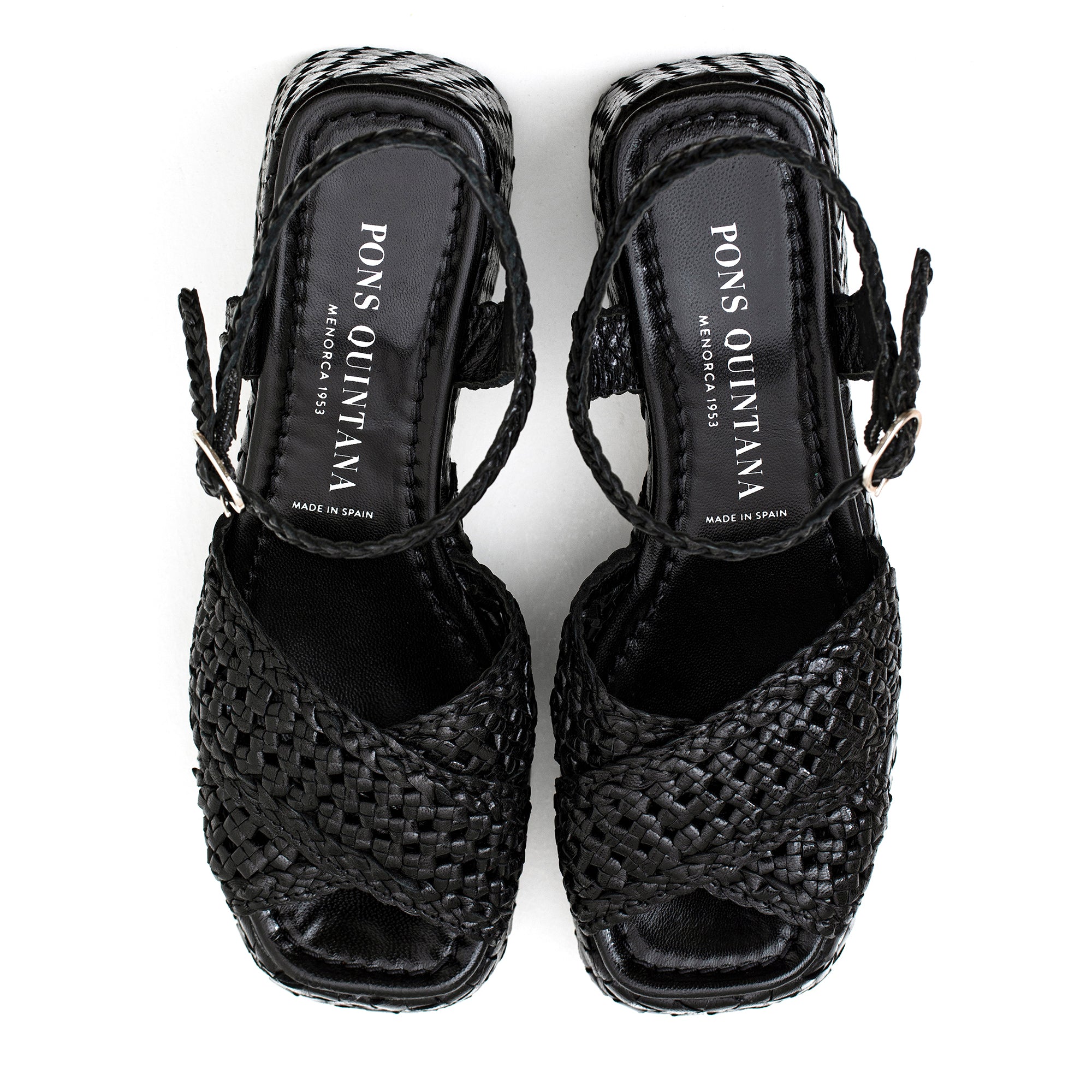 SANDALIA TACON GUINEA NEGRA