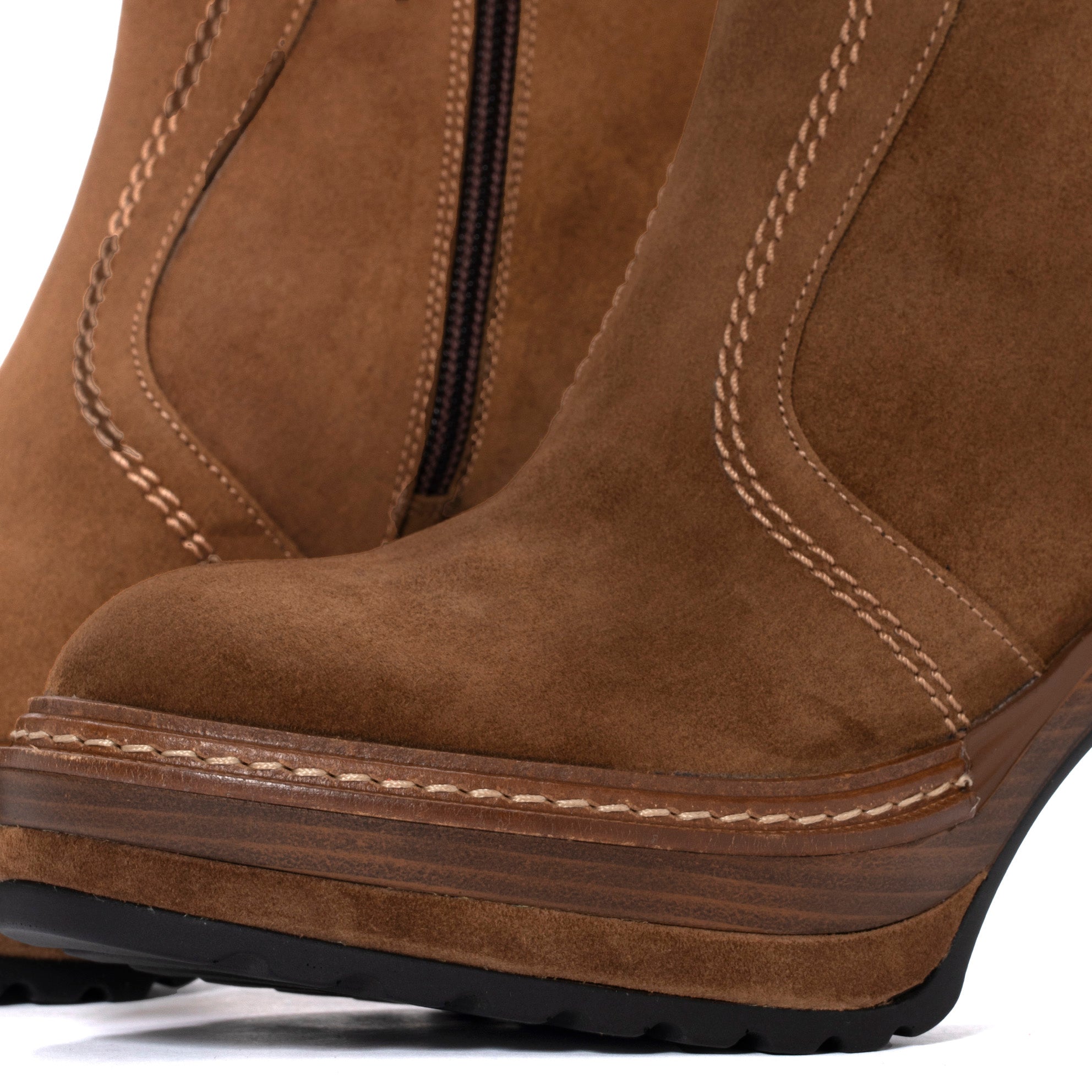 BOOT HEEL OLIVIA VELOR TOFFE