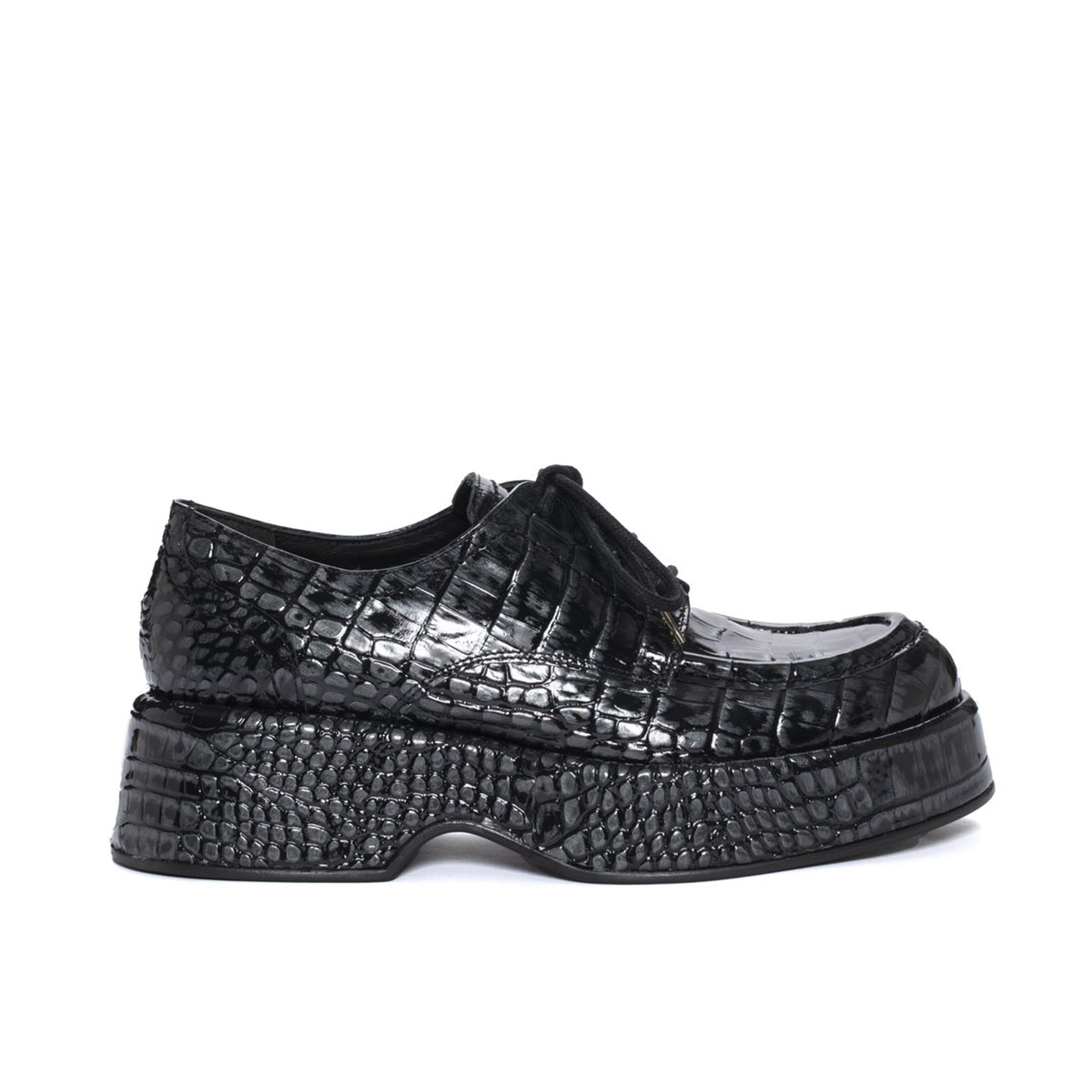 MOCASIN PLATAFORMA FLIPER LAKE NEGRO