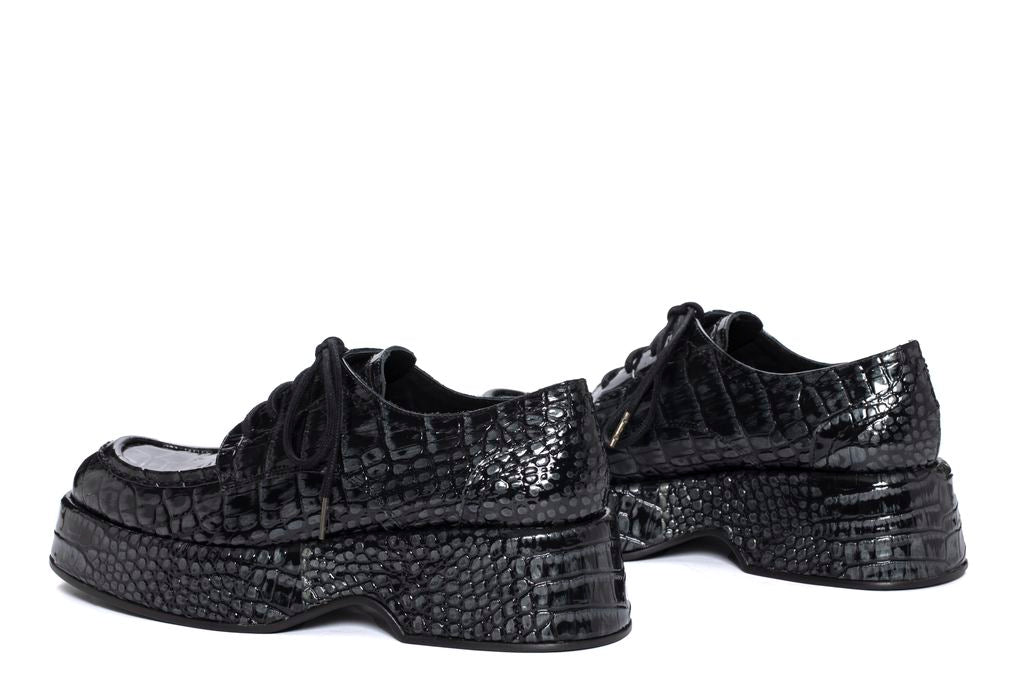 MOCASIN PLATAFORMA FLIPER LAKE NEGRO