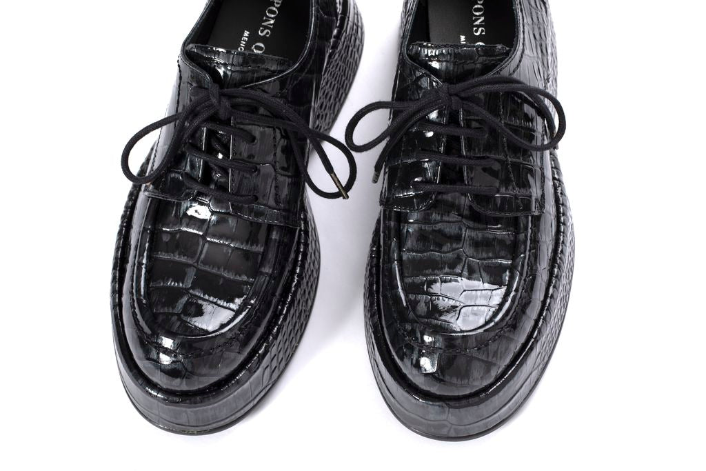 MOCASIN PLATAFORMA FLIPER LAKE NEGRO