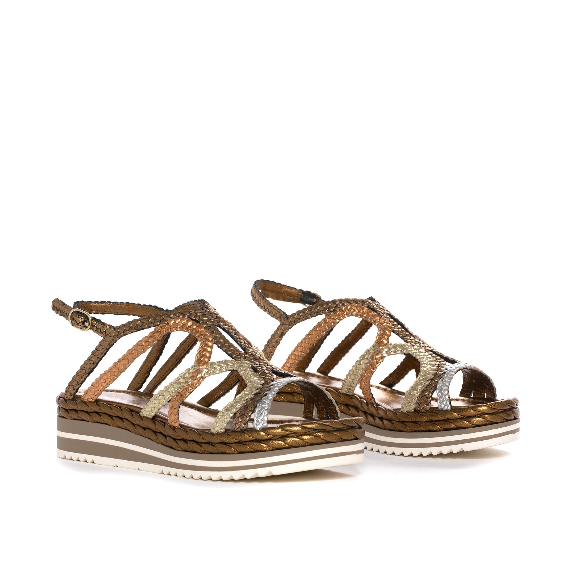 SANDALIA PLATAFORMA MILAN V-208