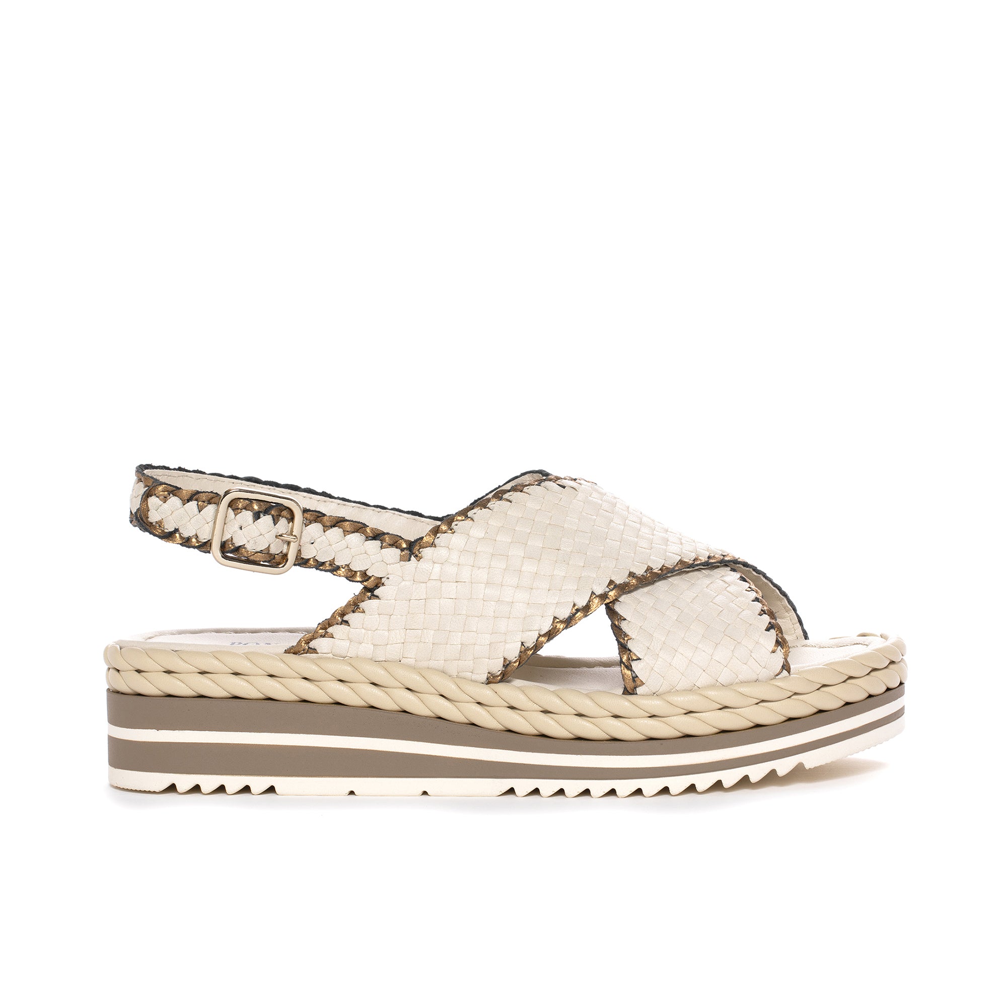 SANDÀLIA PLATAFORMA MILAN WET SALINES