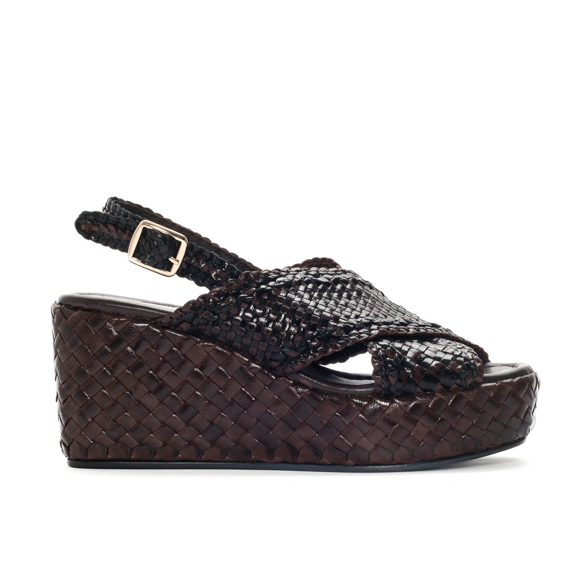 SANDALIA PLATAFORMA ANKARA CAFE NEGRO