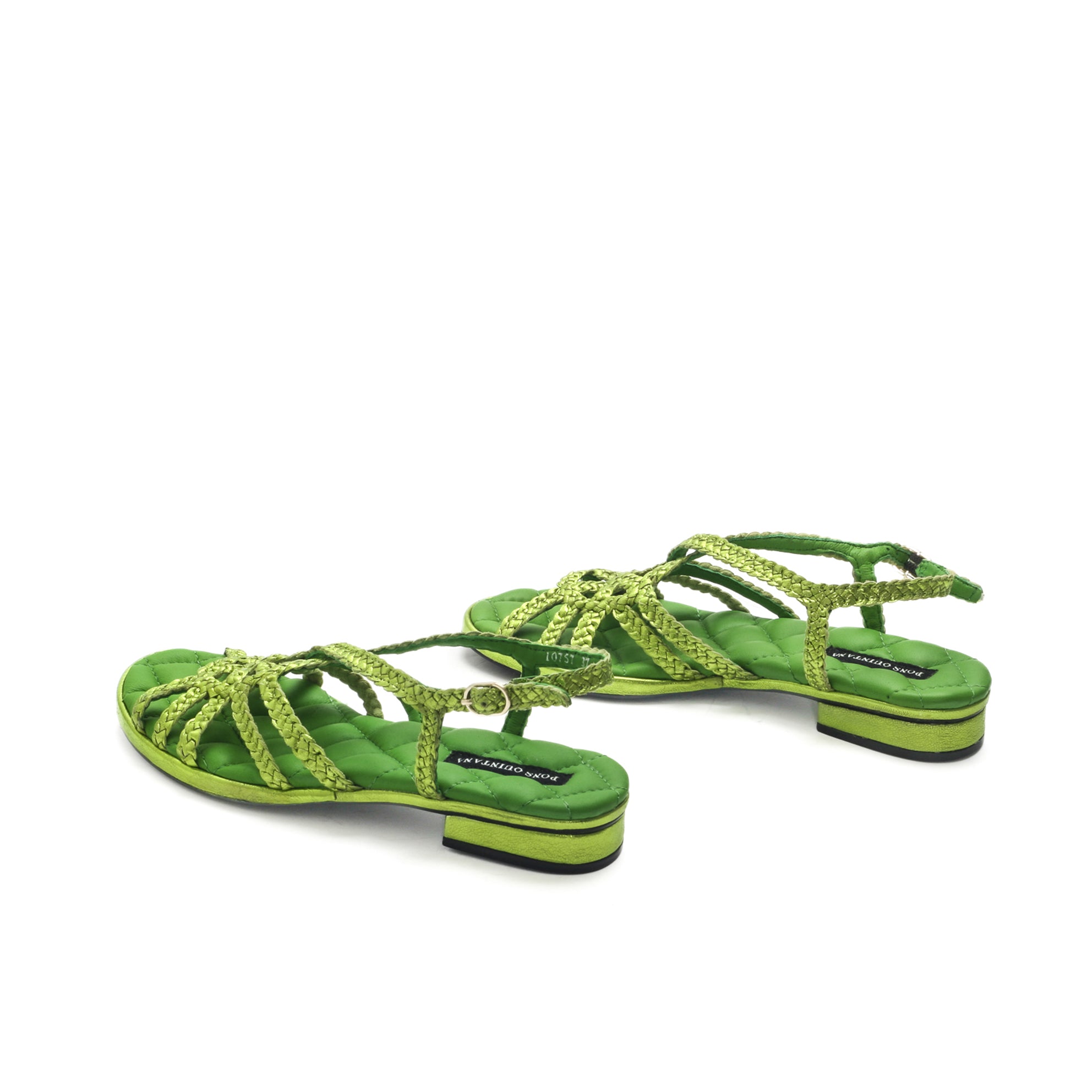 DIANA METAL APPLE FLAT SANDAL