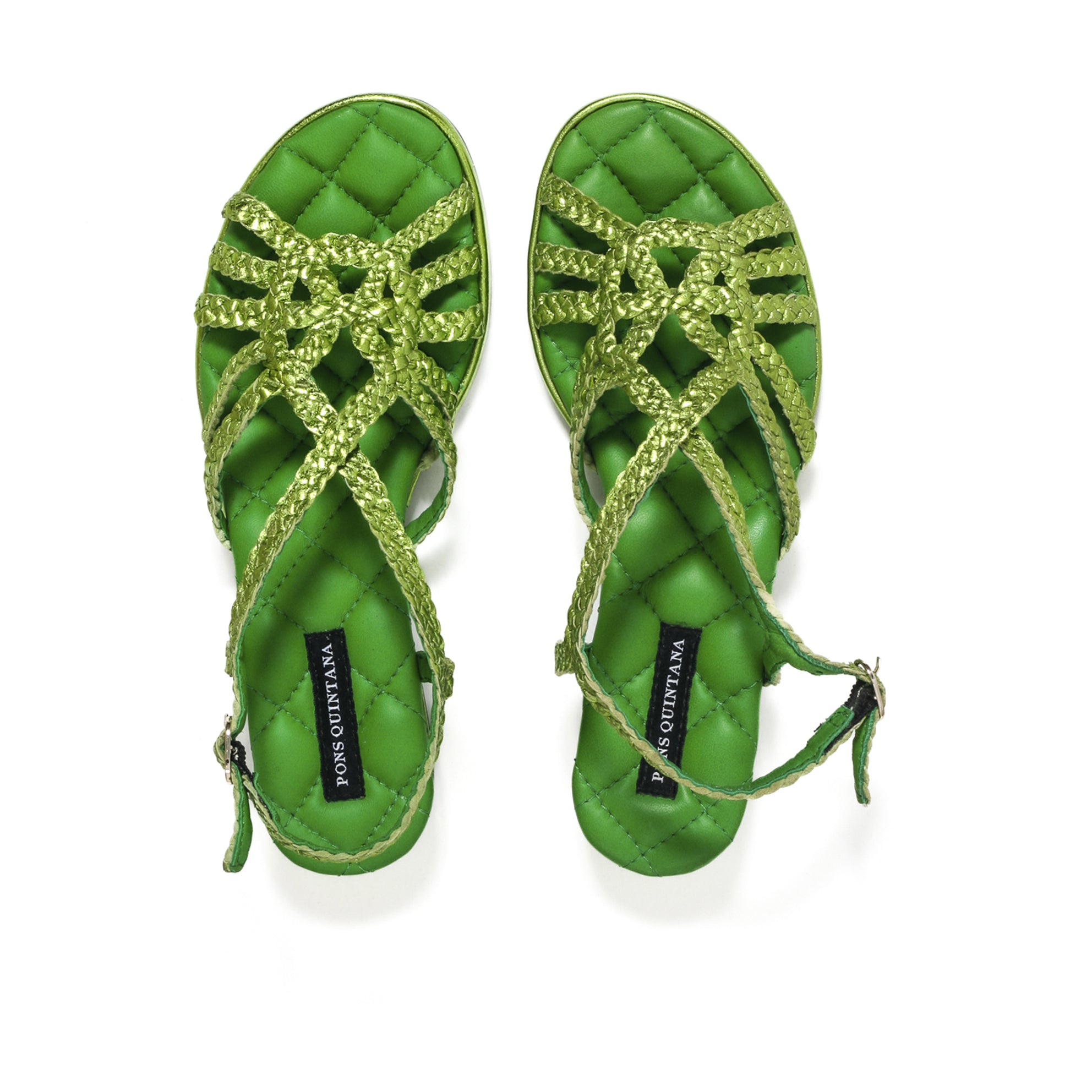 DIANA METAL APPLE FLAT SANDAL