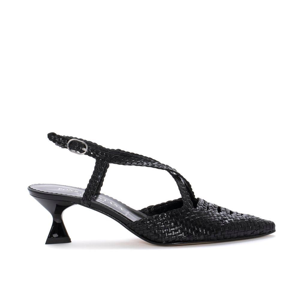 SANDALIA TACON CAROL NEGRO