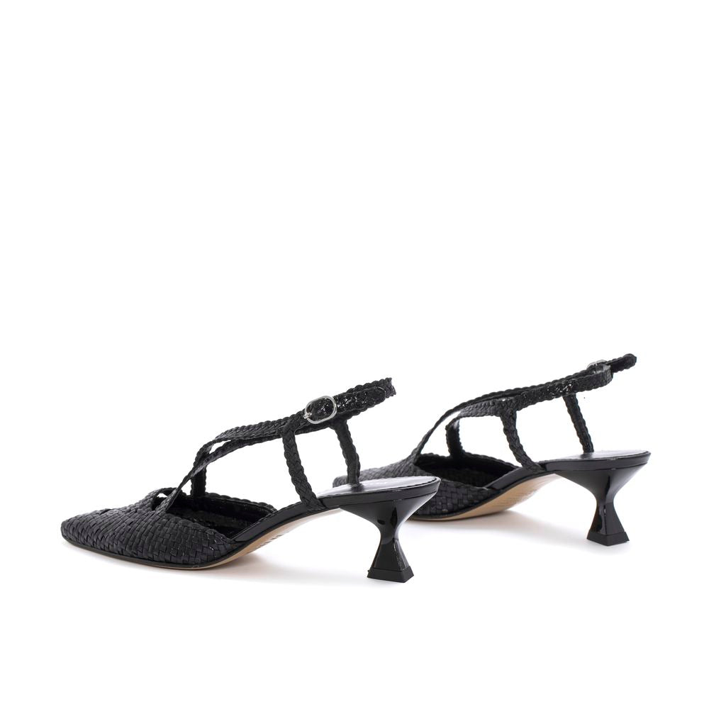 SANDALIA TACON CAROL NEGRO