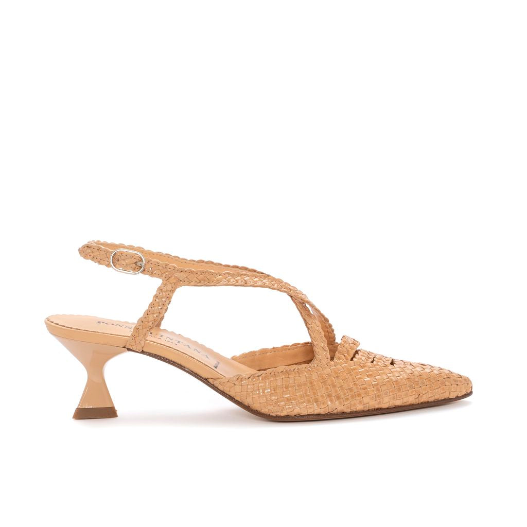 SANDALIA TACON CAROL MARFIL