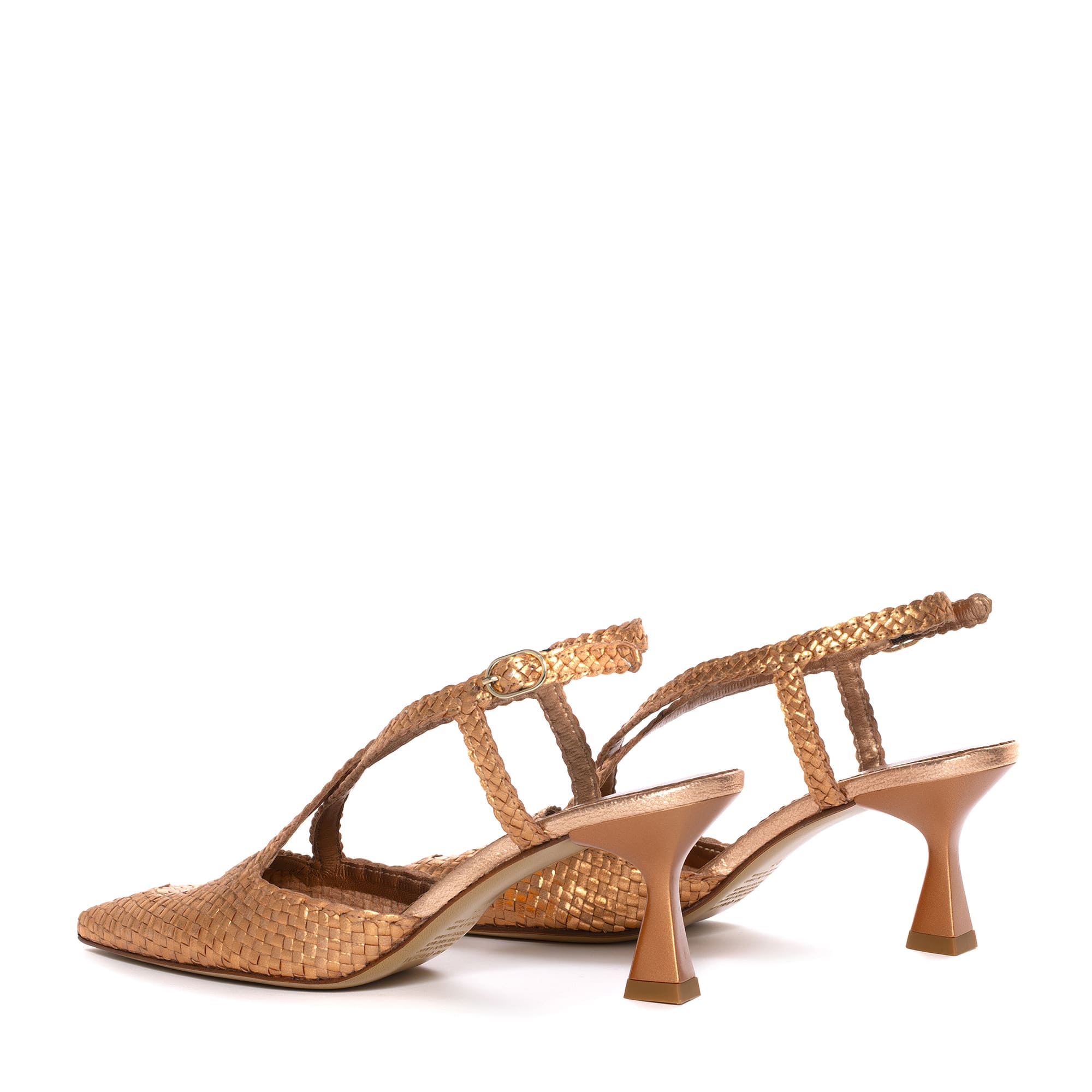 SANDALIA TACON MORITZ METAL RAME