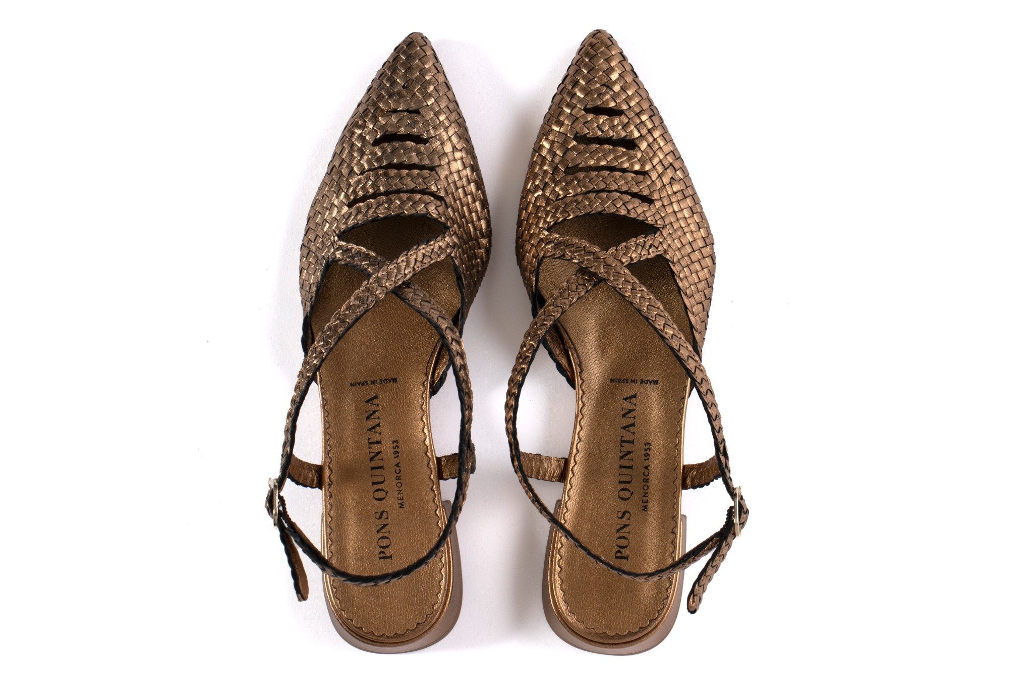 SANDALIA PLANA SONIA METAL OASSI