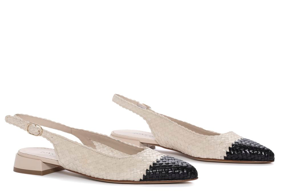 SANDALIA PLANA SONIA WET SALINAS/NEGRO