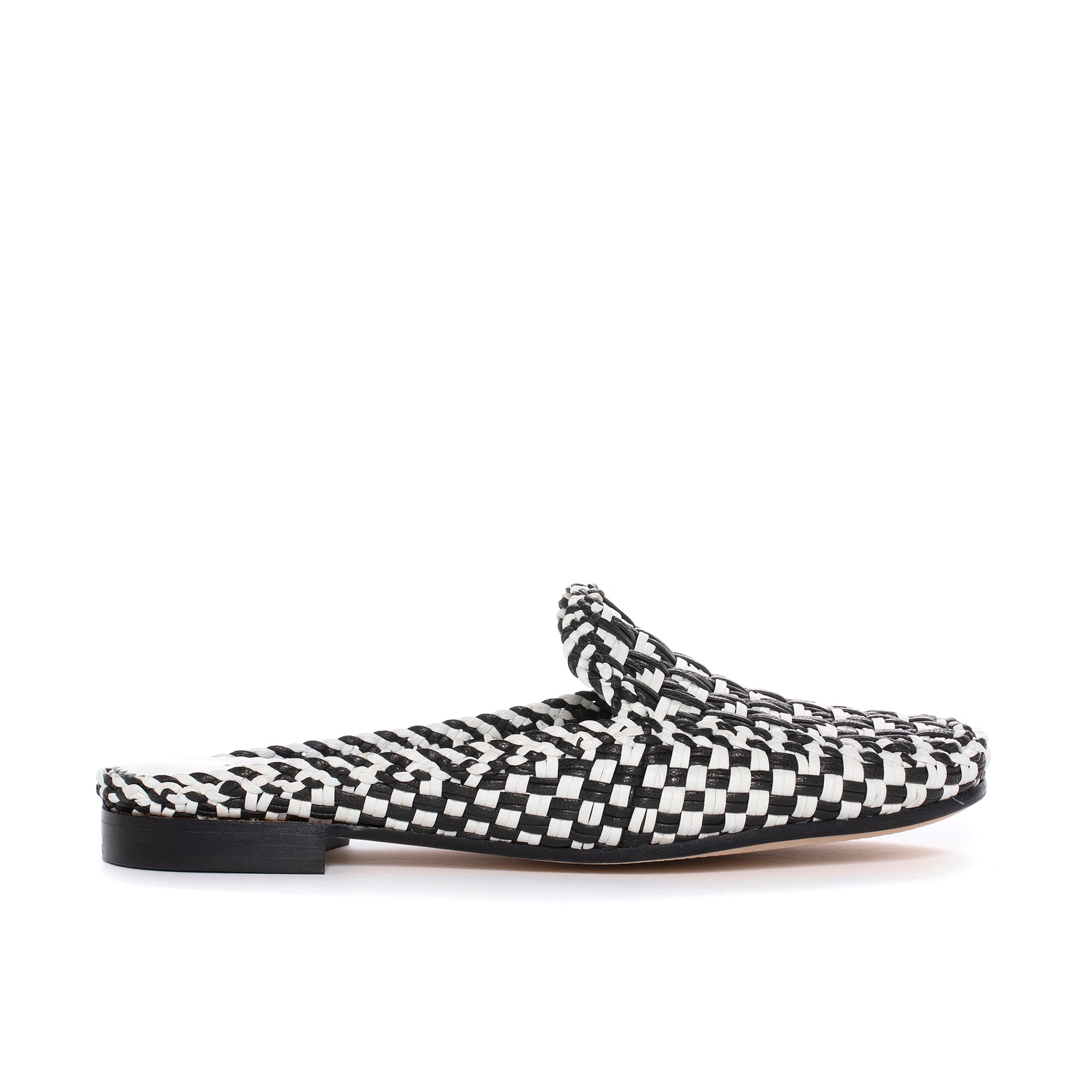 MULE BARI WET MILK-BLACK