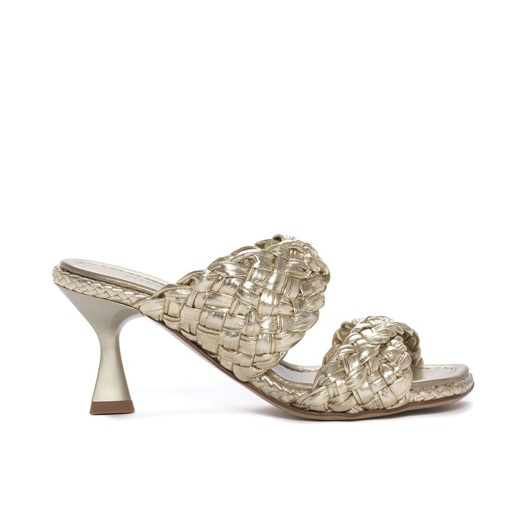 SANDALIA TACON FIJI PLATINO