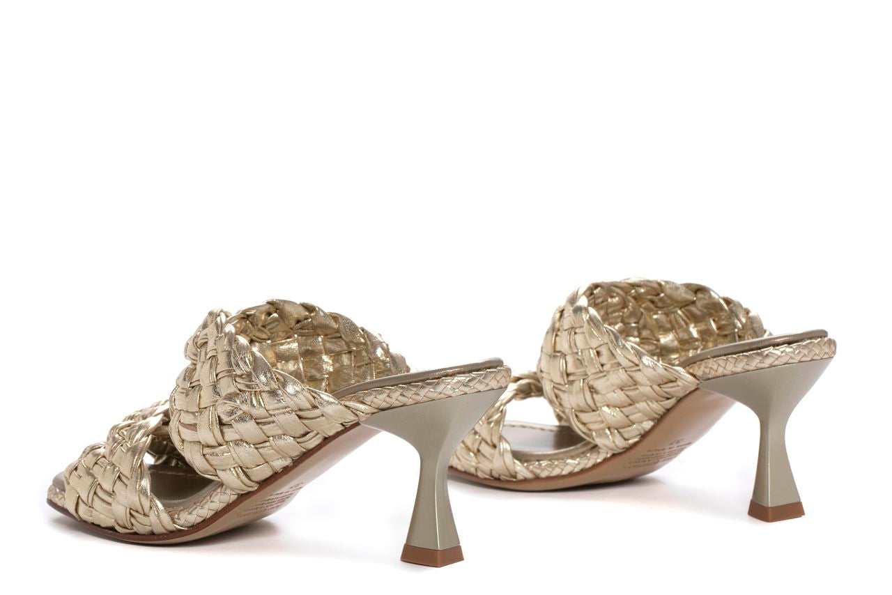 SANDALIA TACON FIJI PLATINO