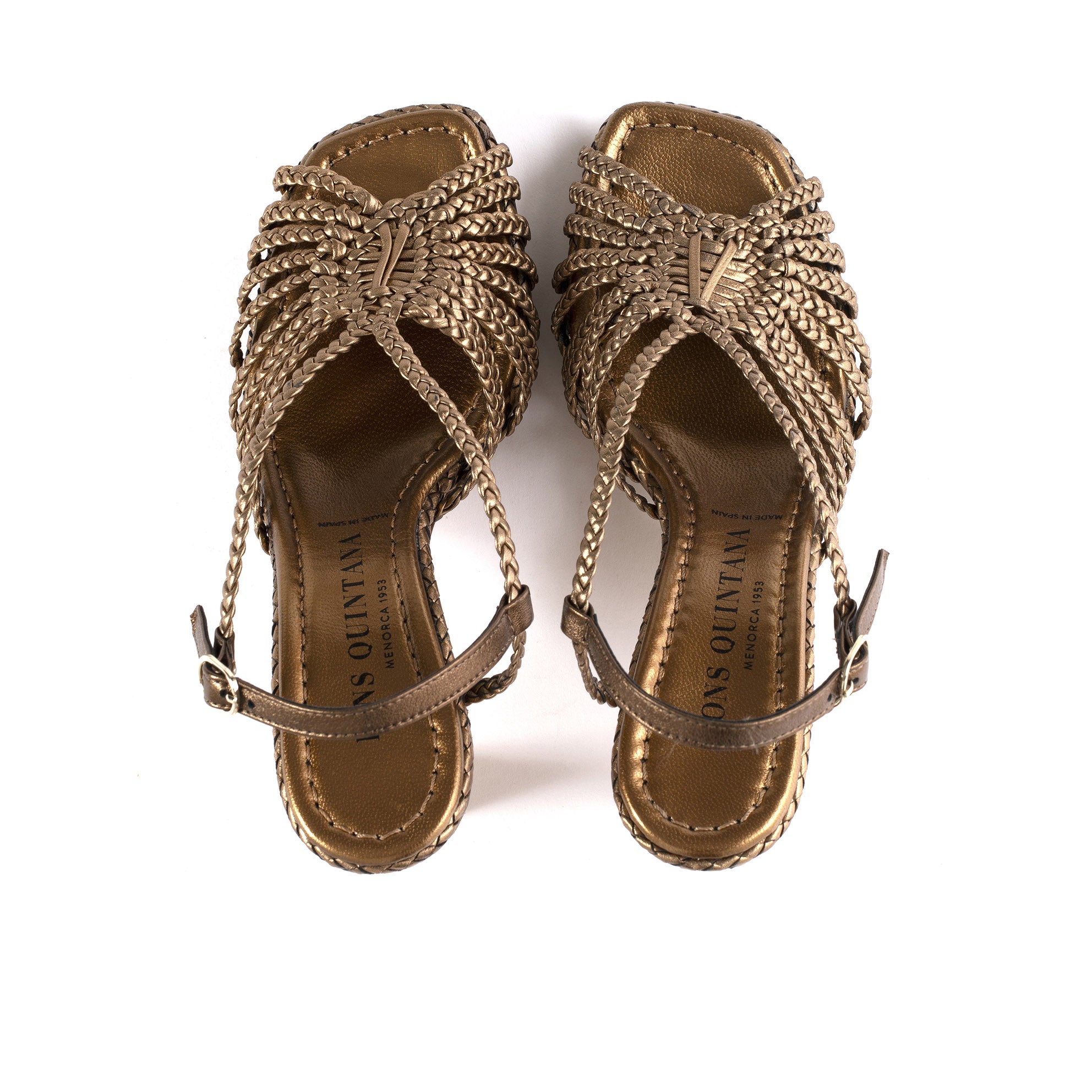 SANDALIA TACON FIJI METAL OASSI