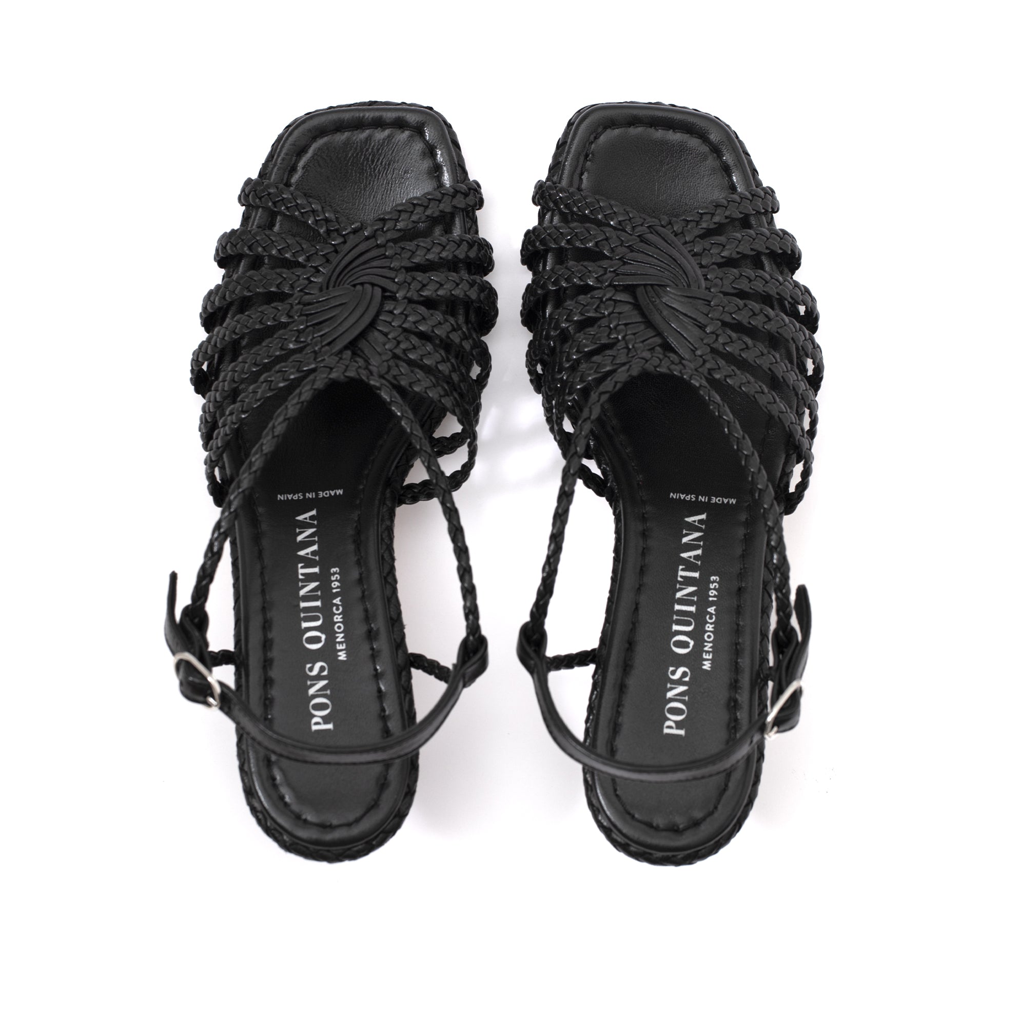 SANDALIA TACON REIMS NEGRO