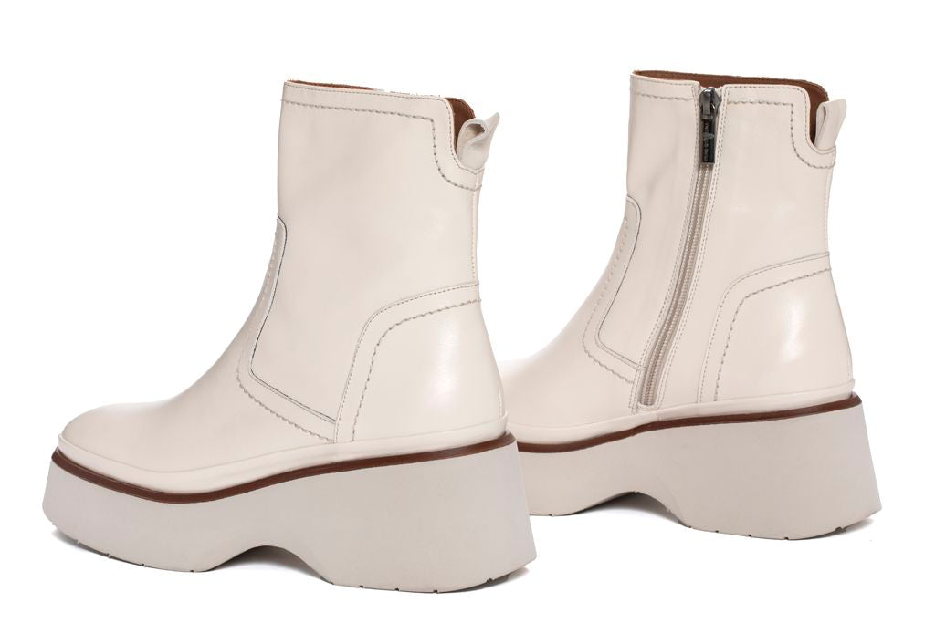 BOTIN PLATAFORMA RAQUEL PIUMA HIELO