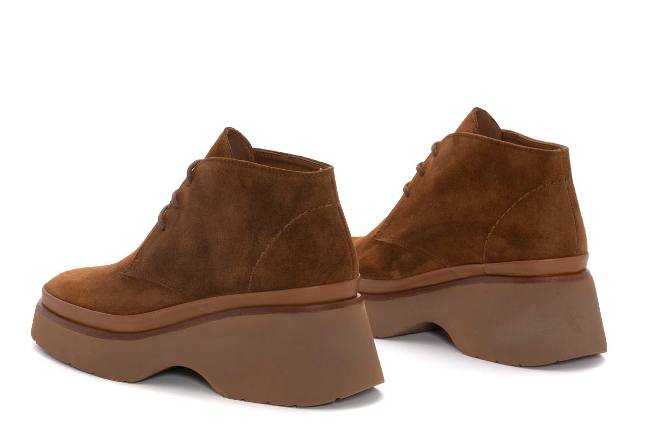 BOTIN PLATAFORMA RAQUEL VELOUR TOFFE