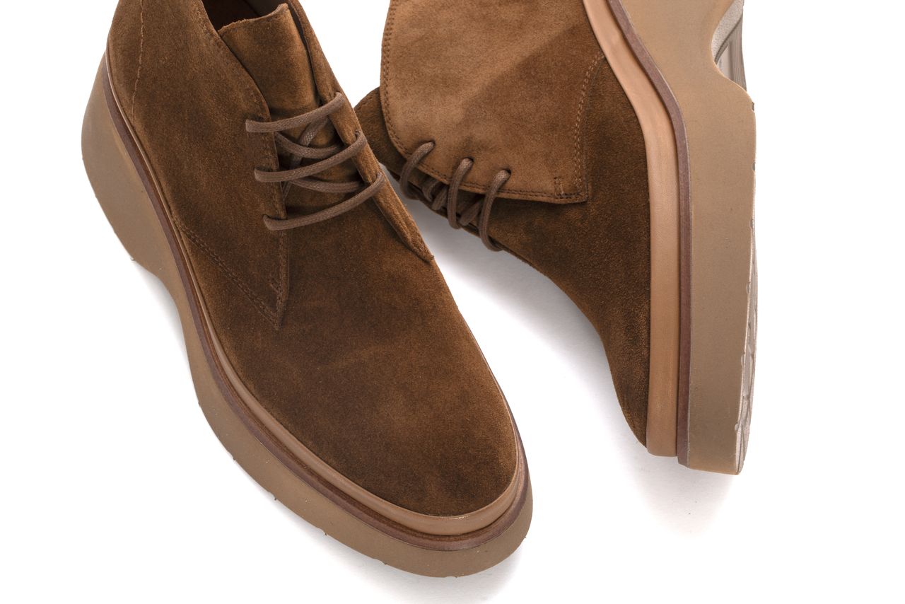 BOTIN PLATAFORMA RAQUEL VELOUR TOFFE