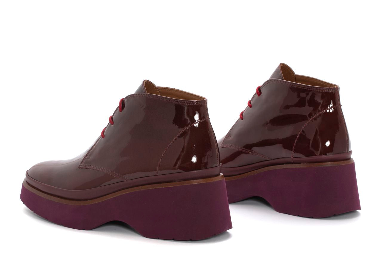 BOTIN PLATAFORMA RAQUEL VERNICE CHIENTI