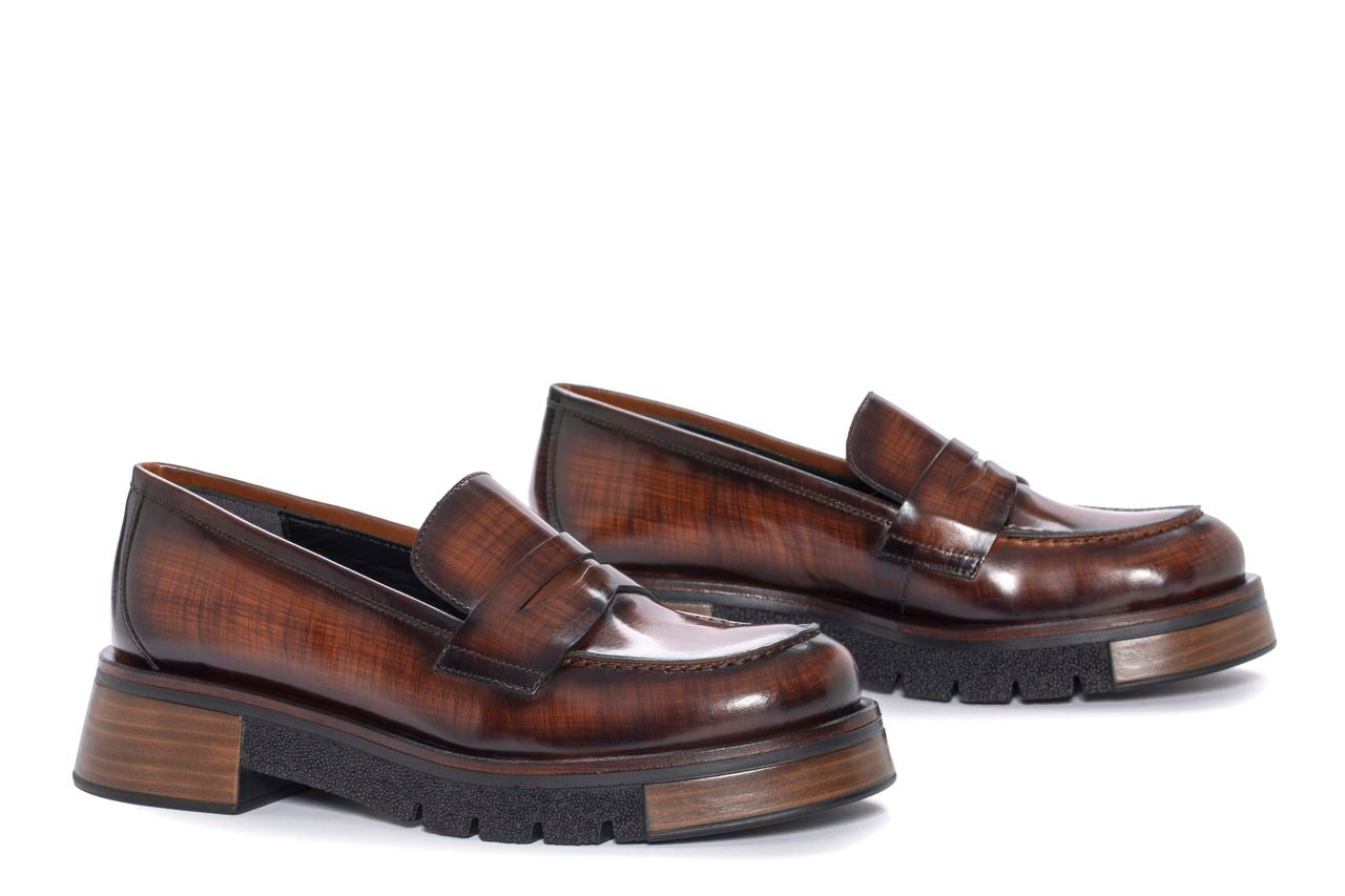 MOCASIN PLATAFORMA MALI NEPAL LEGNO