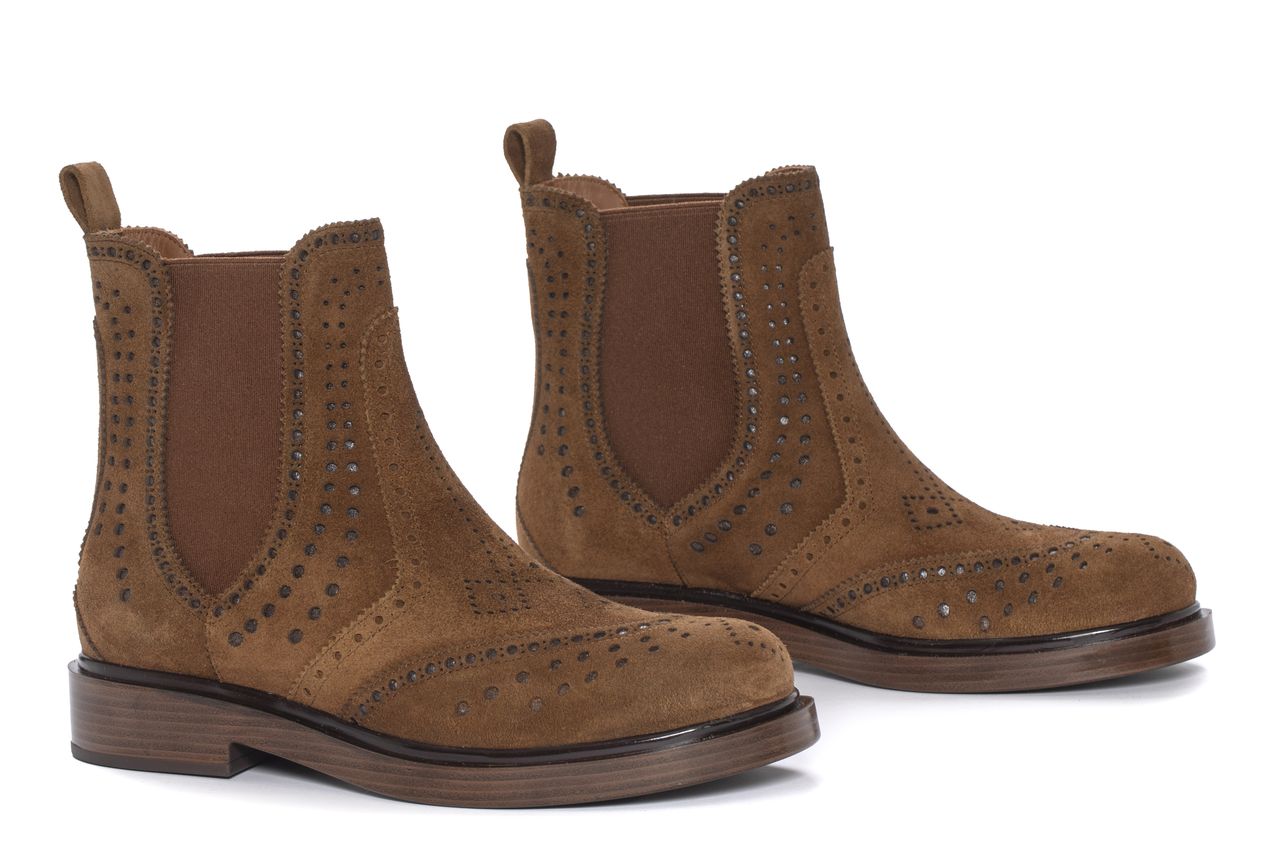 BOTIN PLANO SELINE VELOUR TOFFE