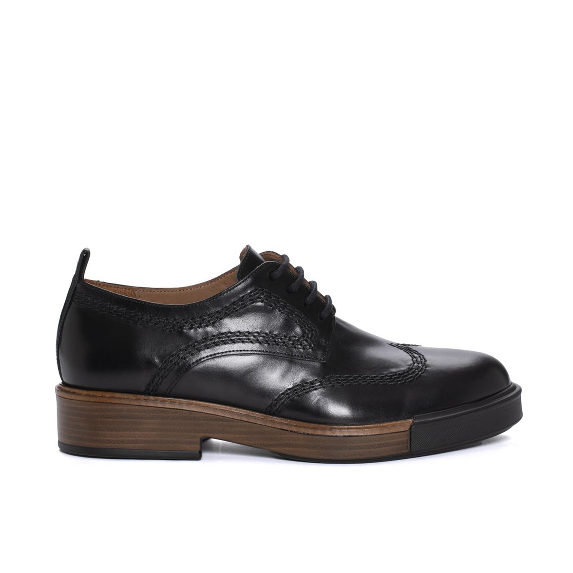ZAPATO GIANNA VAQUETA NEGRO