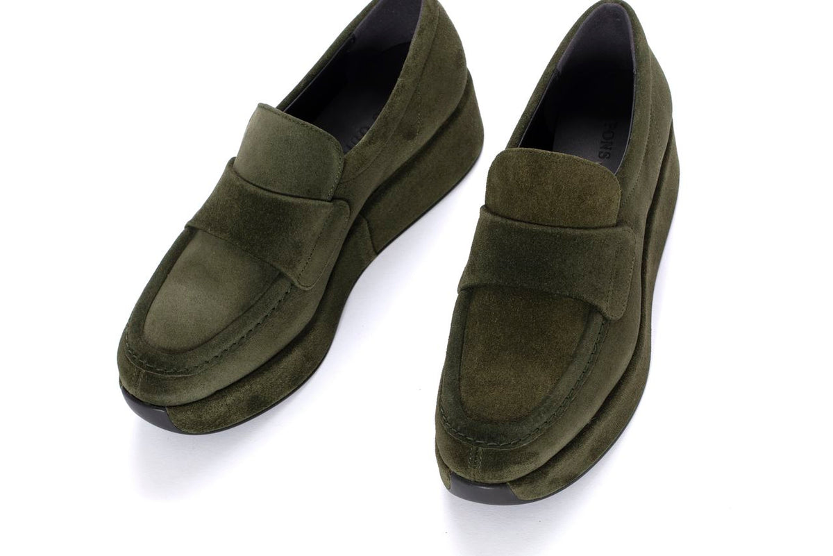 MOCASIN PLATAFORMA CERTIER VELOUR MUSGO