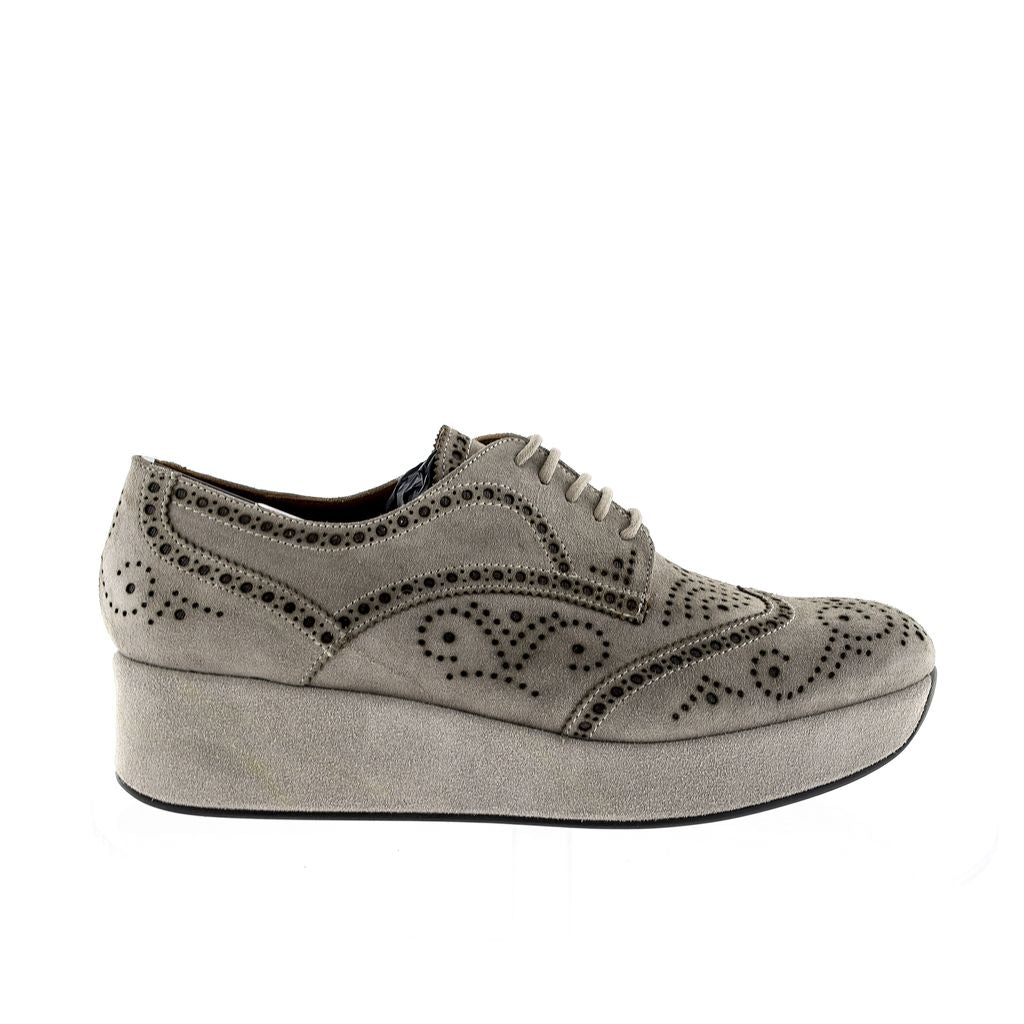 BLUCHER PLATAFORMA CERTIER VELOUR CORDA