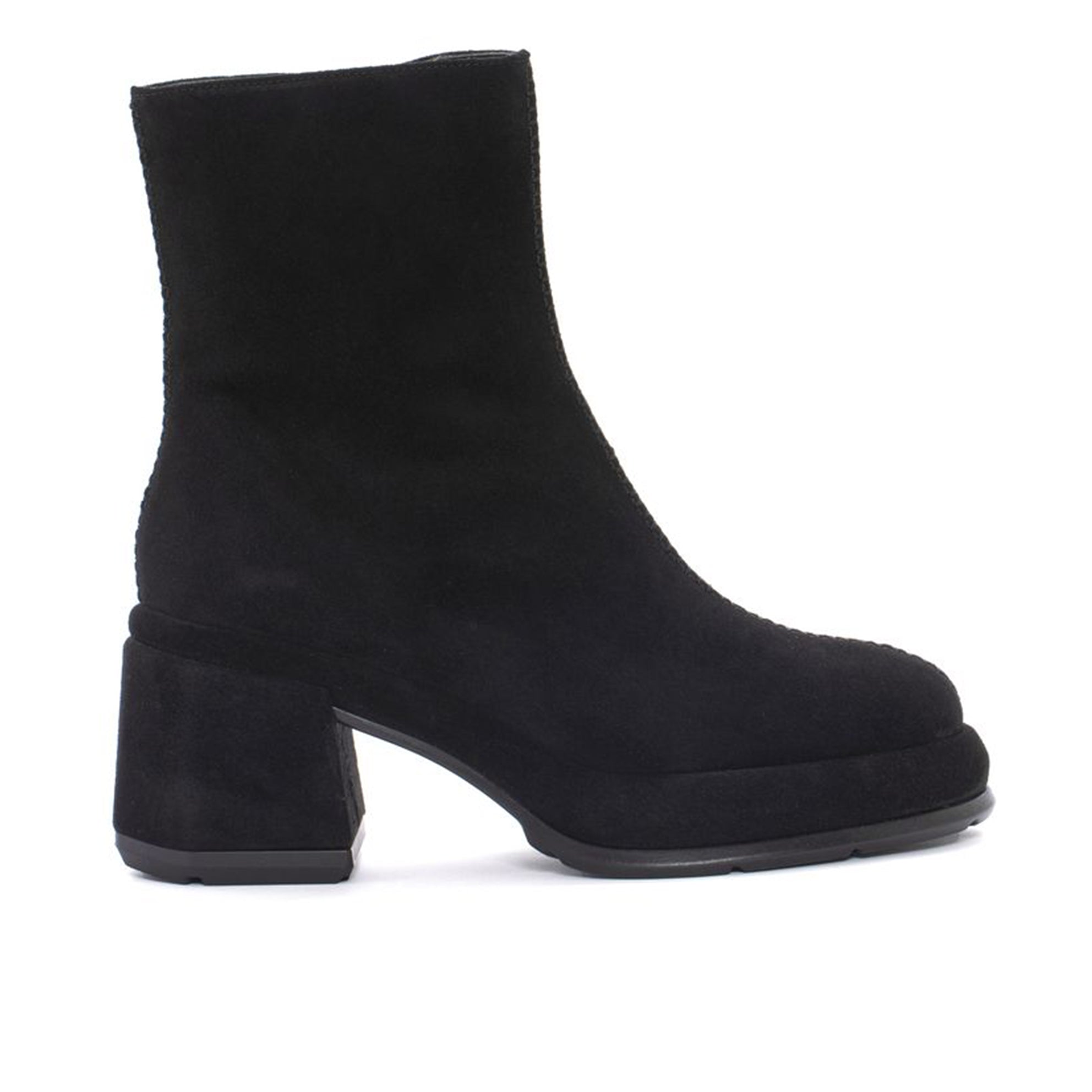 BOTIN TACON LAURA VELOUR NEGRO
