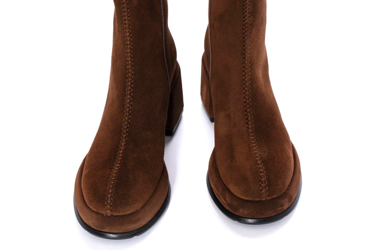 BOTIN TACON LAURA VELOUR EBANO