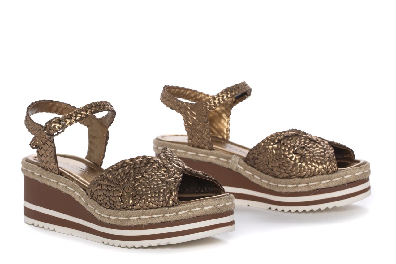 SANDALIA PLATAFORMA PADOVA METAL OASSI