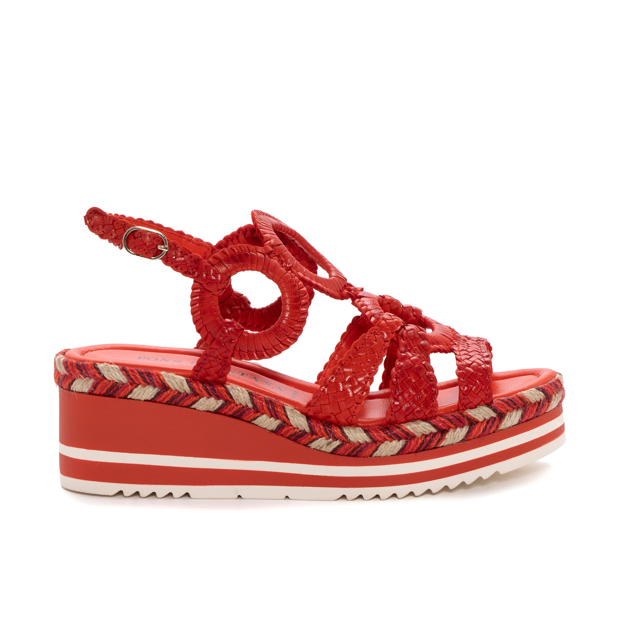 SANDALIA PLATAFORMA PADOVA MANDARINA