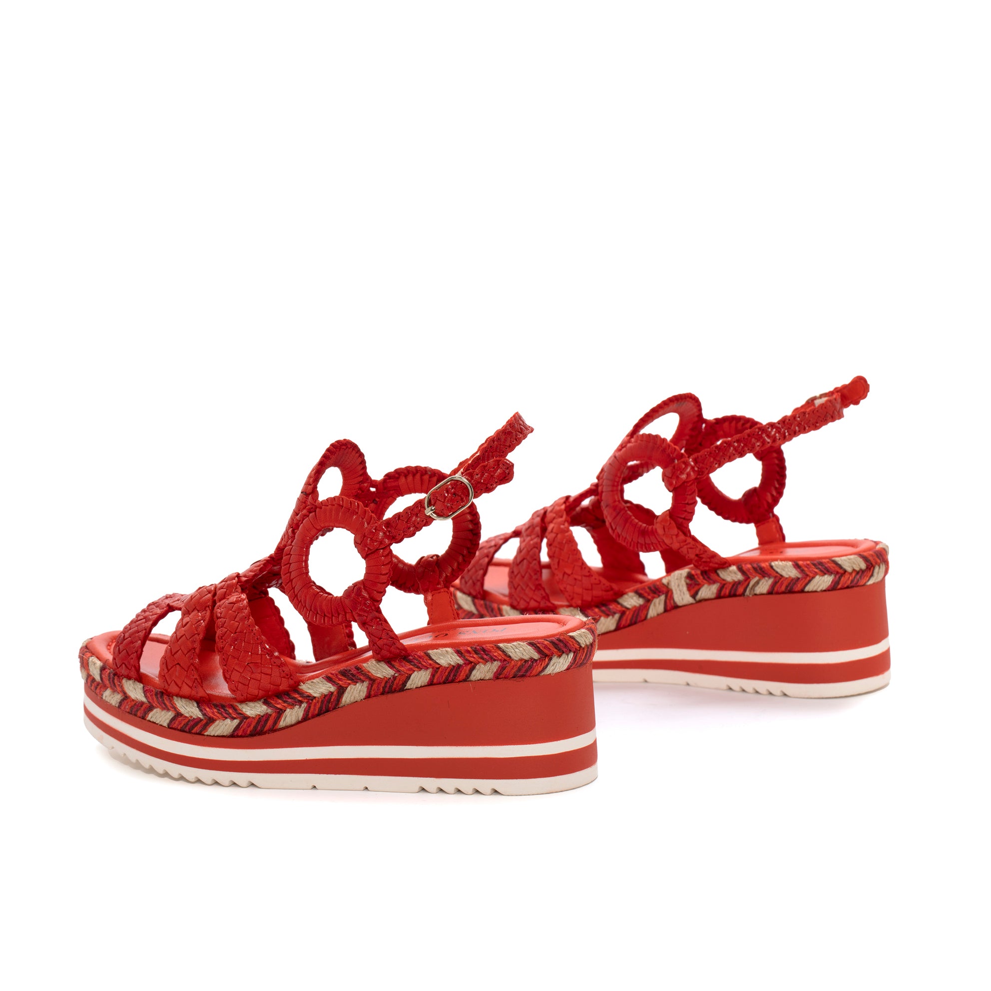 SANDALIA PLATAFORMA PADOVA MANDARINA