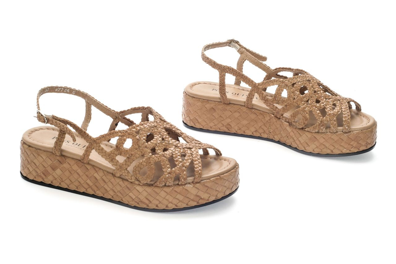 SANDALIA PLATAFORMA FORLI TAUPE