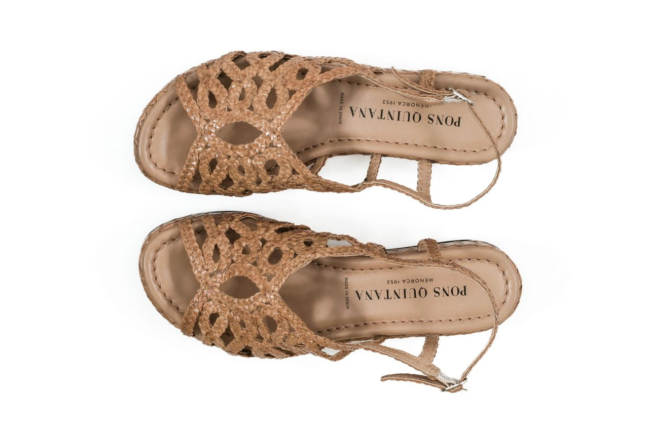 SANDALIA PLATAFORMA FORLI TAUPE