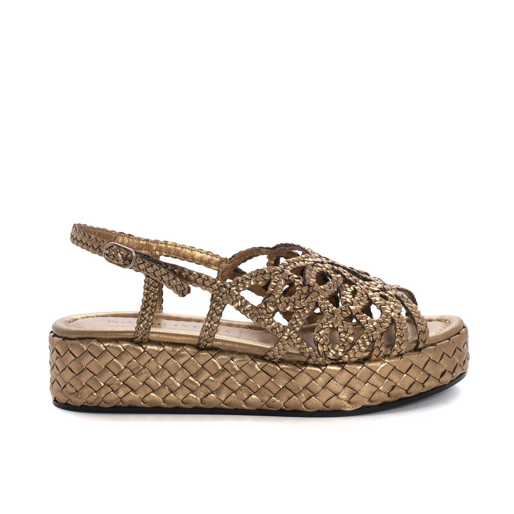 SANDALIA PLATAFORMA FORLI METAL OASSI