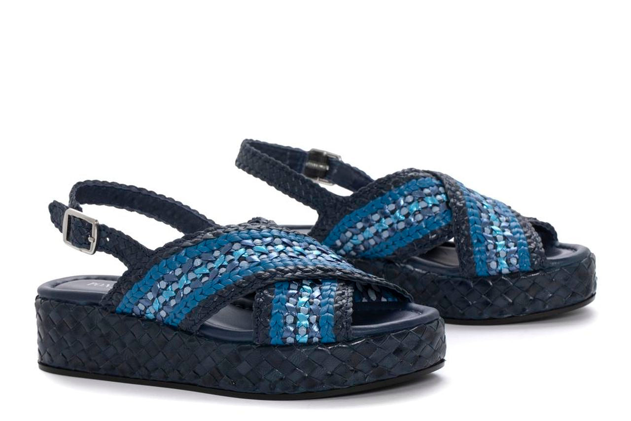 SANDALIA PLATAFORMA FORLI AZULON V254