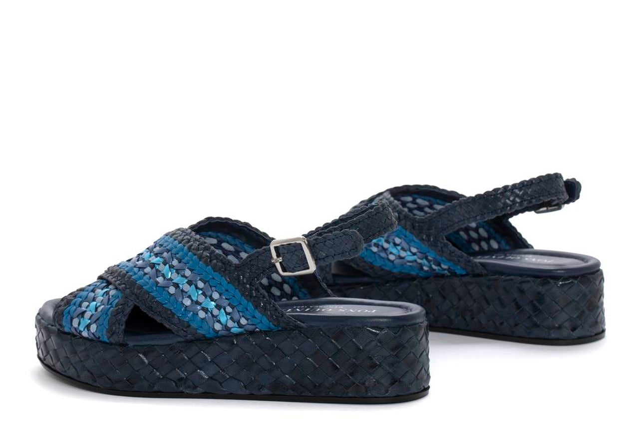 SANDALIA PLATAFORMA FORLI AZULON V254