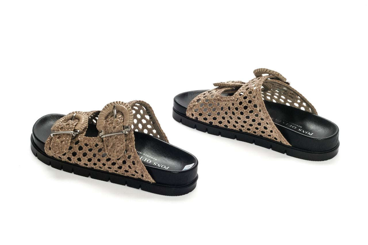 SANDALIA PLANA CAIMAN FUMO